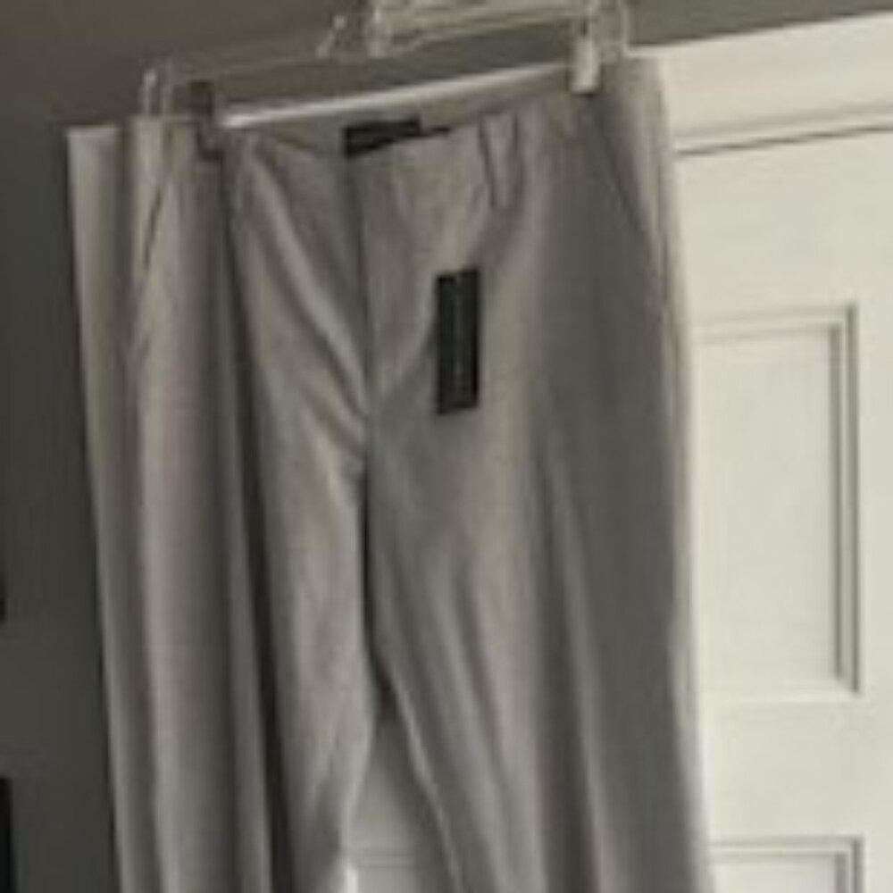 Dana Buchman Abbie Trouser Pants Women’s, Pearl Grey, Size 8